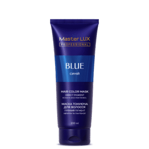 Маска тонуюча для волосся Master LUX professional Синій 200 ml