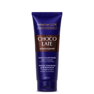 Маска тонуюча для волосся Master LUX professional Шоколадний 200 ml