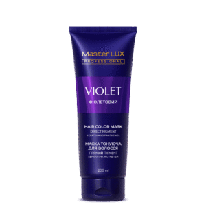 Маска тонуюча для волосся Master LUX professional Фіолетовий 200 ml