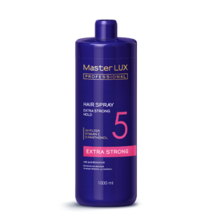 Лак для волосся екстрасильна фіксація Master LUX professional 1000 мл