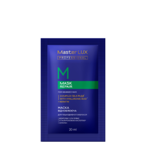 Маска Master LUX professional відновлюючий для пошкодженого волосся (REPAIR) 20 ml
