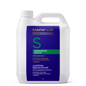 Шампунь Master LUX professional відновлюючий для пошкодженого волосся (REPAIR) 3000 мл