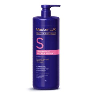 Шампунь Master LUX professional відновлюючий для освітленого волосся (Blonde Repair ) 1000 ml