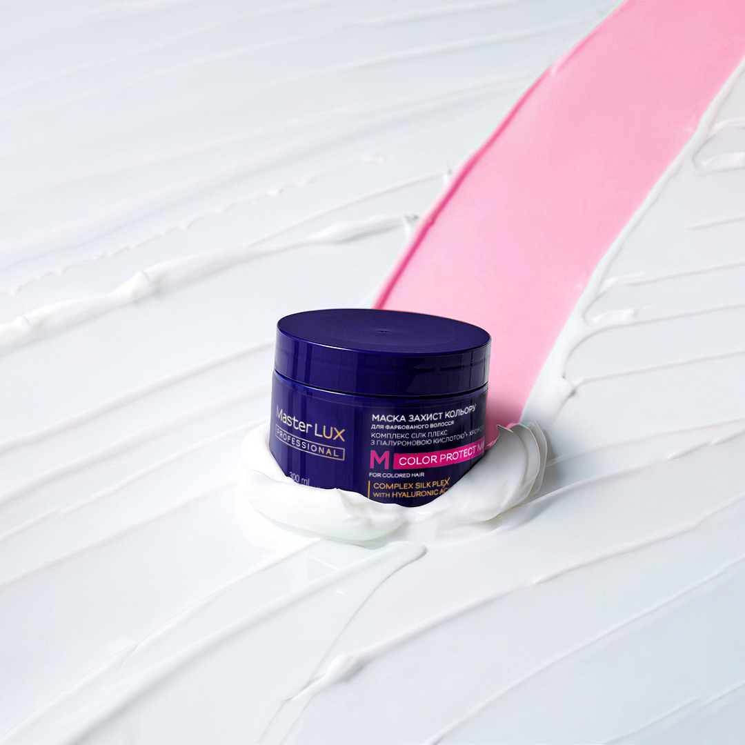 Маска Master LUX professional для фарбованого волосся - Захист кольору (COLOR PROTECT) 300 мл - Зображення 2